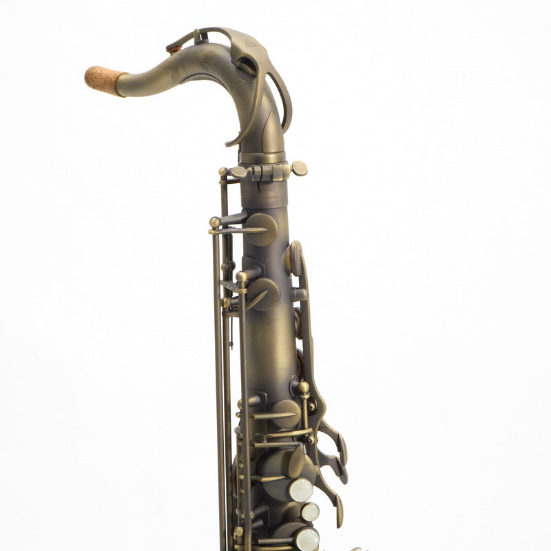 Antigua Winds Model TS4240AQ 'Powerbell' Tenor Saxophone SN 120007 OPEN BOX- for sale at BrassAndWinds.com