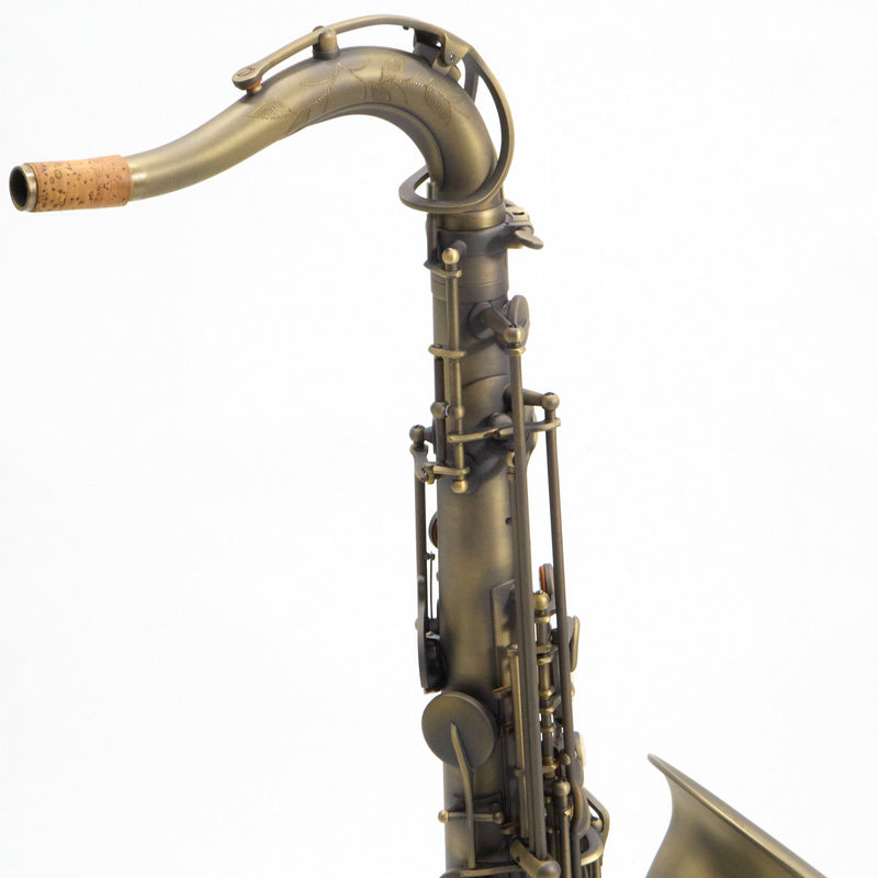 Antigua Winds Model TS4240AQ 'Powerbell' Tenor Saxophone SN 120007 OPEN BOX- for sale at BrassAndWinds.com