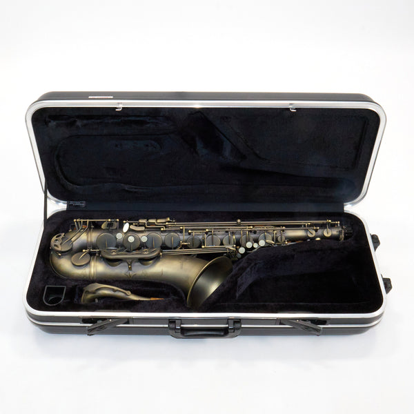 Antigua Winds Model TS4240AQ 'Powerbell' Tenor Saxophone SN 120007 OPEN BOX- for sale at BrassAndWinds.com