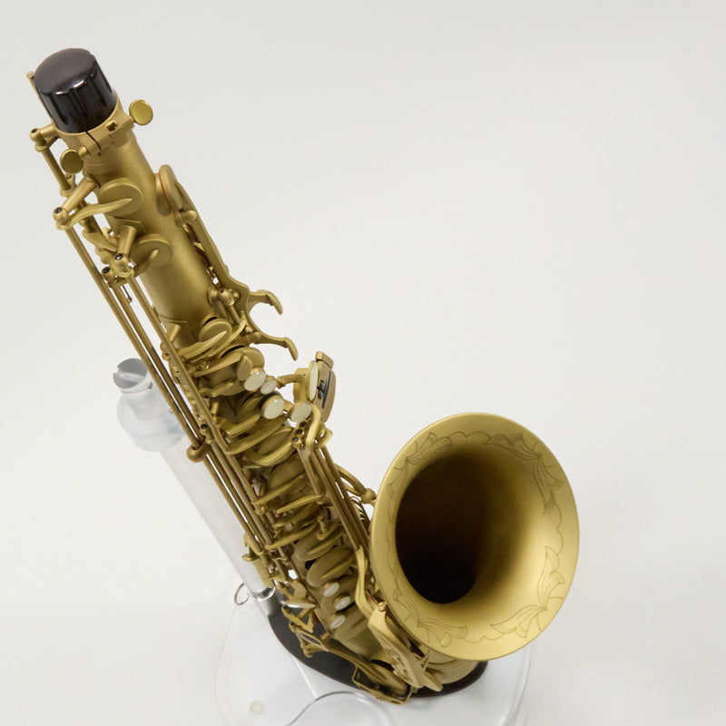 Antigua Winds Model TS4240CB 'Powerbell' Tenor Saxophone SN 080037 EXCELLENT- for sale at BrassAndWinds.com