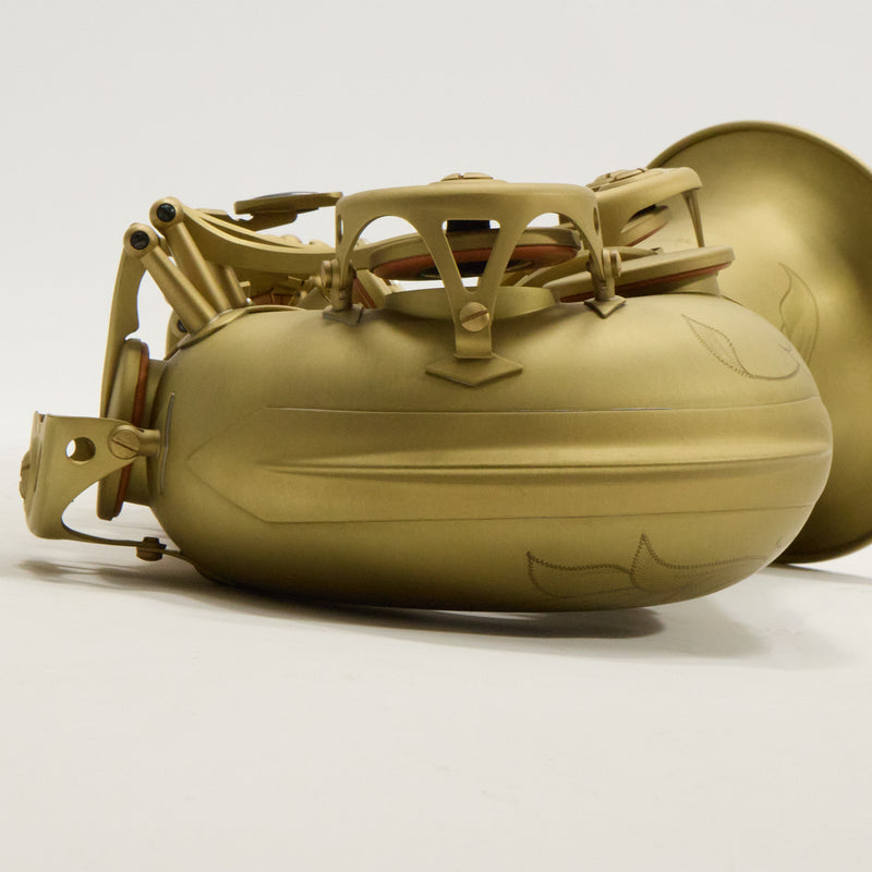 Antigua Winds Model TS4240CB 'Powerbell' Tenor Saxophone SN 080037 EXCELLENT- for sale at BrassAndWinds.com
