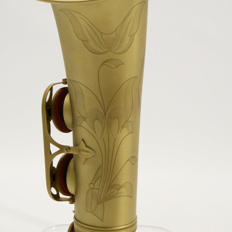Antigua Winds Model TS4240CB 'Powerbell' Tenor Saxophone SN 120010 EXCELLENT- for sale at BrassAndWinds.com
