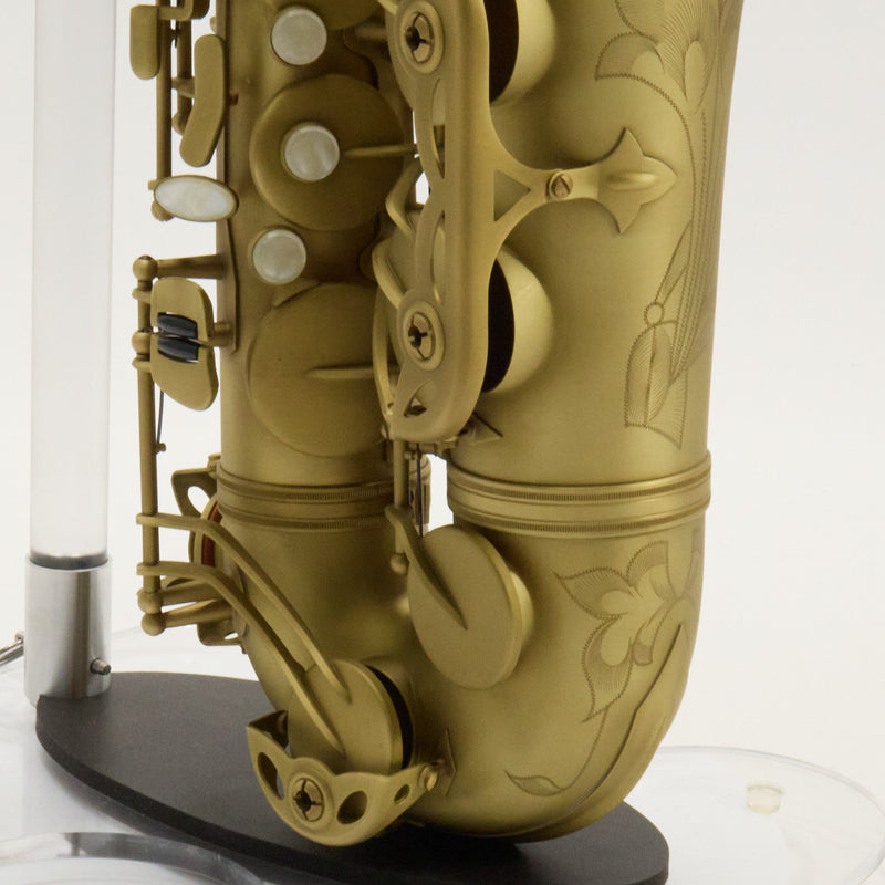 Antigua Winds Model TS4240CB 'Powerbell' Tenor Saxophone SN 120010 EXCELLENT- for sale at BrassAndWinds.com