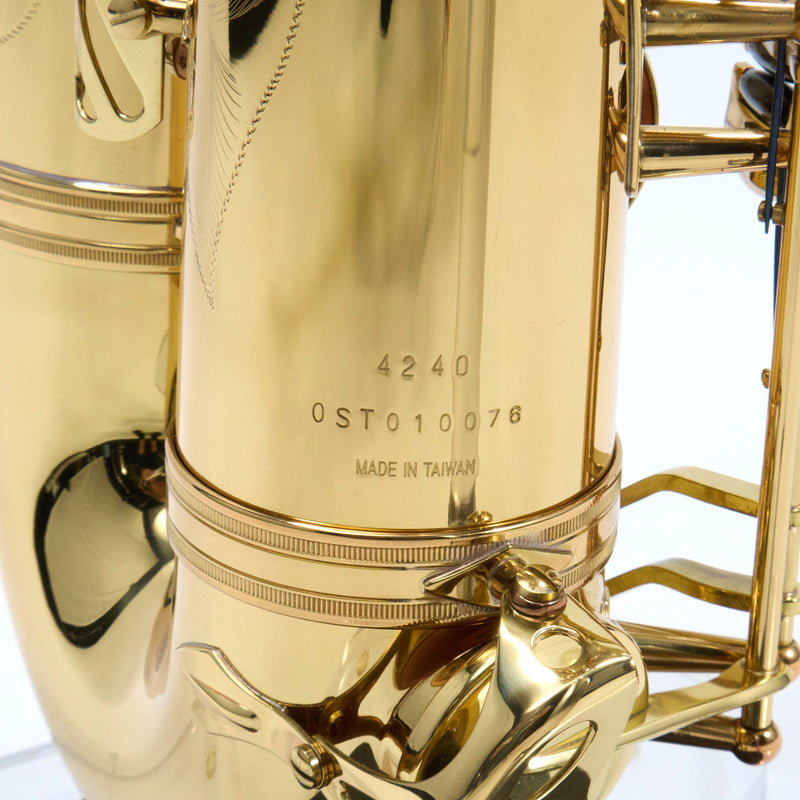 Antigua Winds Model TS4240LQ 'Powerbell' Tenor Saxophone SN 010076 OPEN BOX- for sale at BrassAndWinds.com