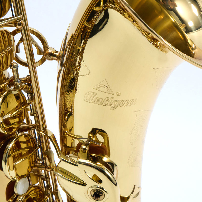 Antigua Winds Model TS4240LQ 'Powerbell' Tenor Saxophone SN 010076 OPEN BOX- for sale at BrassAndWinds.com