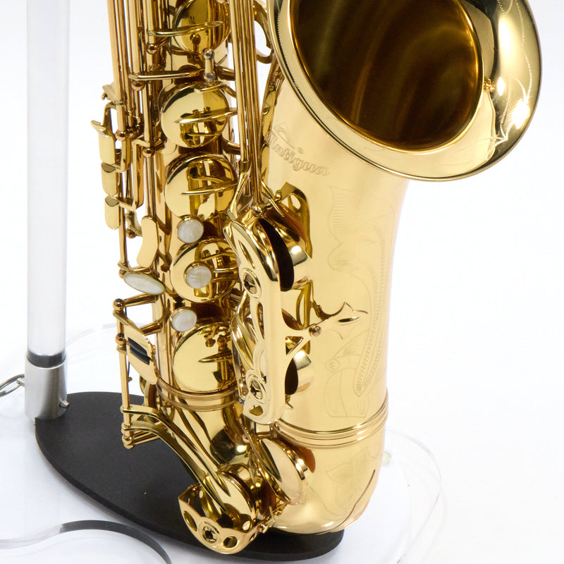Antigua Winds Model TS4240LQ 'Powerbell' Tenor Saxophone SN 010076 OPEN BOX- for sale at BrassAndWinds.com