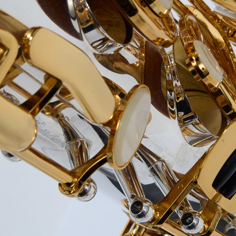 Antigua Winds Model TS4240SG 'Powerbell' Tenor Saxophone SN 100034 OPEN BOX- for sale at BrassAndWinds.com