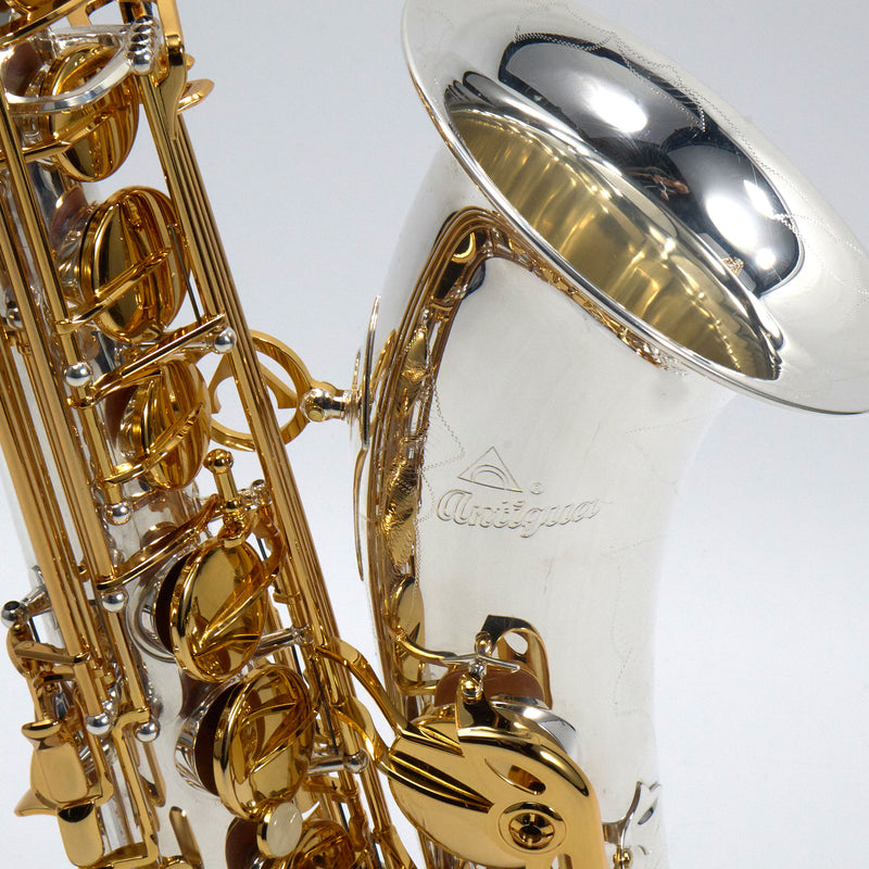 Antigua Winds Model TS4240SG 'Powerbell' Tenor Saxophone SN 100034 OPEN BOX- for sale at BrassAndWinds.com