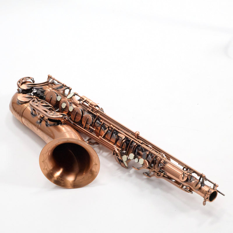 Antigua Winds Model TS4240VC 'Powerbell' Tenor Saxophone SN 080016 EXCELLENT- for sale at BrassAndWinds.com