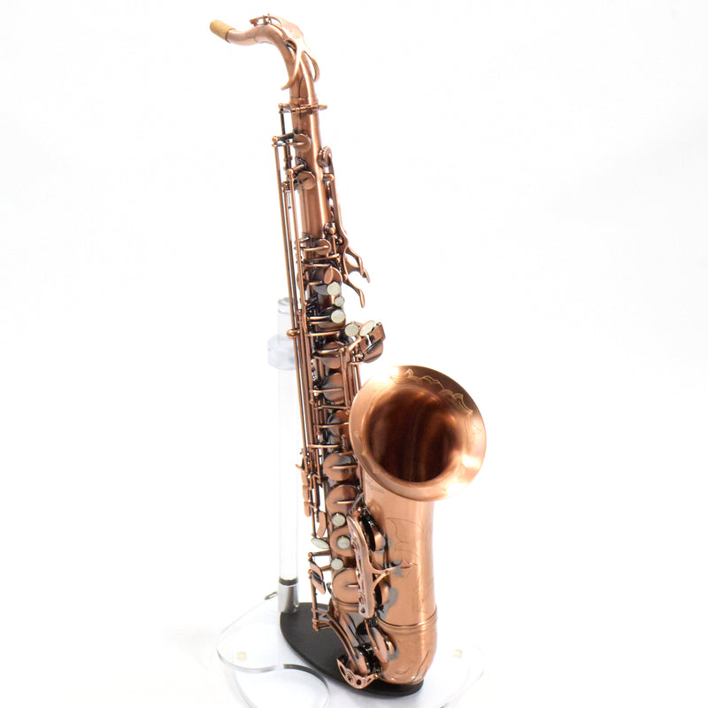 Antigua Winds Model TS4240VC 'Powerbell' Tenor Saxophone SN 080016 EXCELLENT- for sale at BrassAndWinds.com