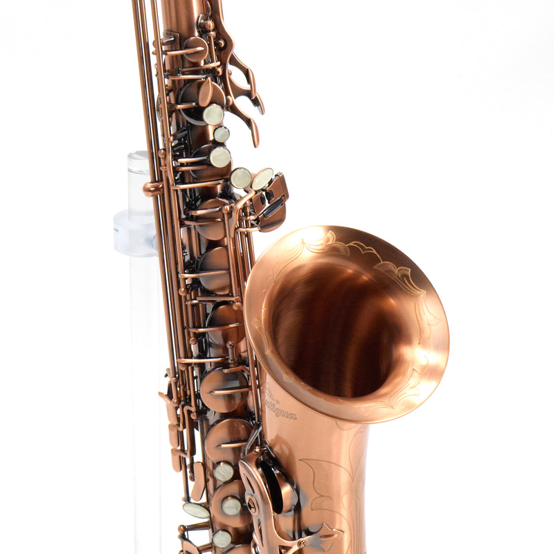 Antigua Winds Model TS4240VC 'Powerbell' Tenor Saxophone SN 080016 EXCELLENT- for sale at BrassAndWinds.com