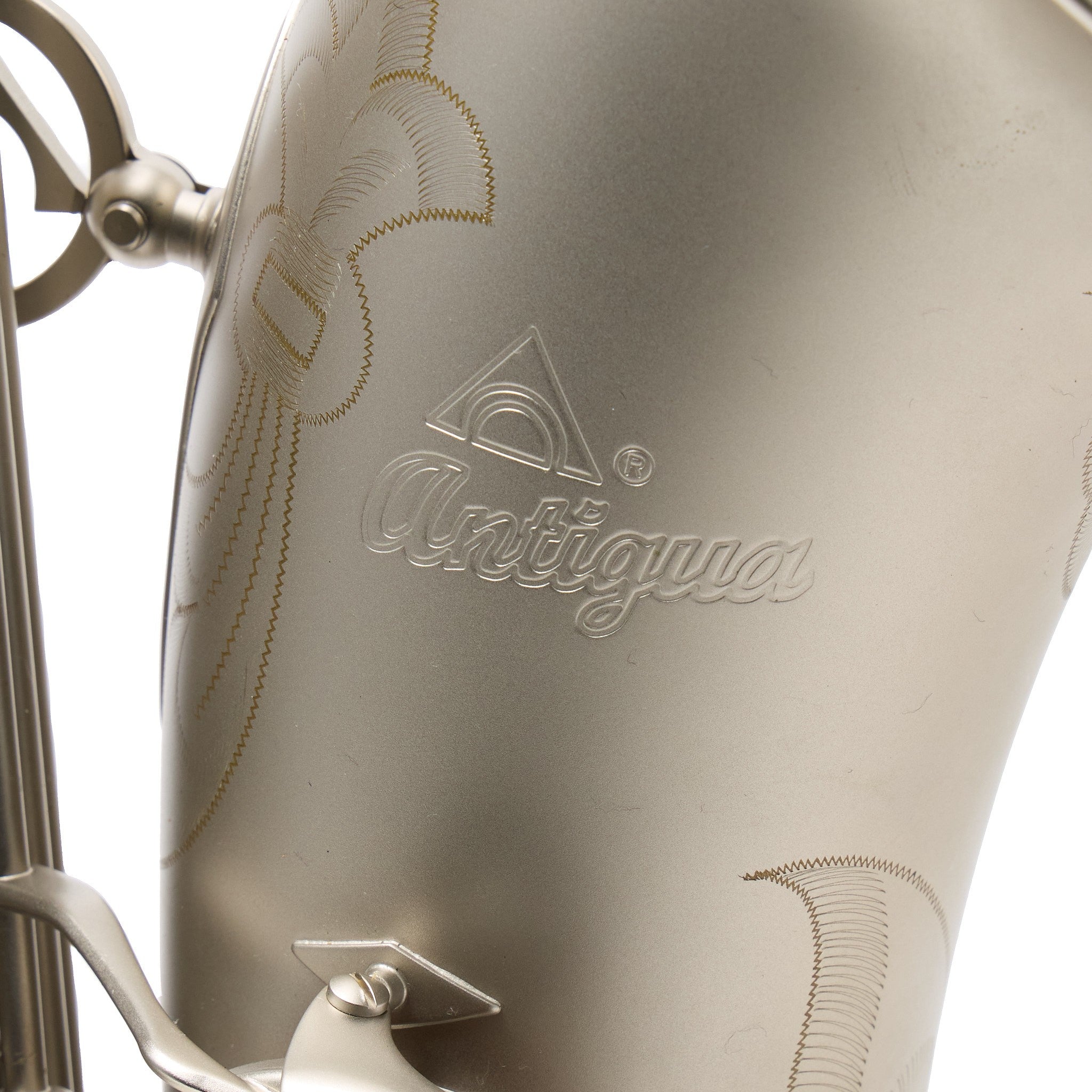 Antigua Winds Model TS4248CN 'Powerbell' Tenor Saxophone - Classic Nickel