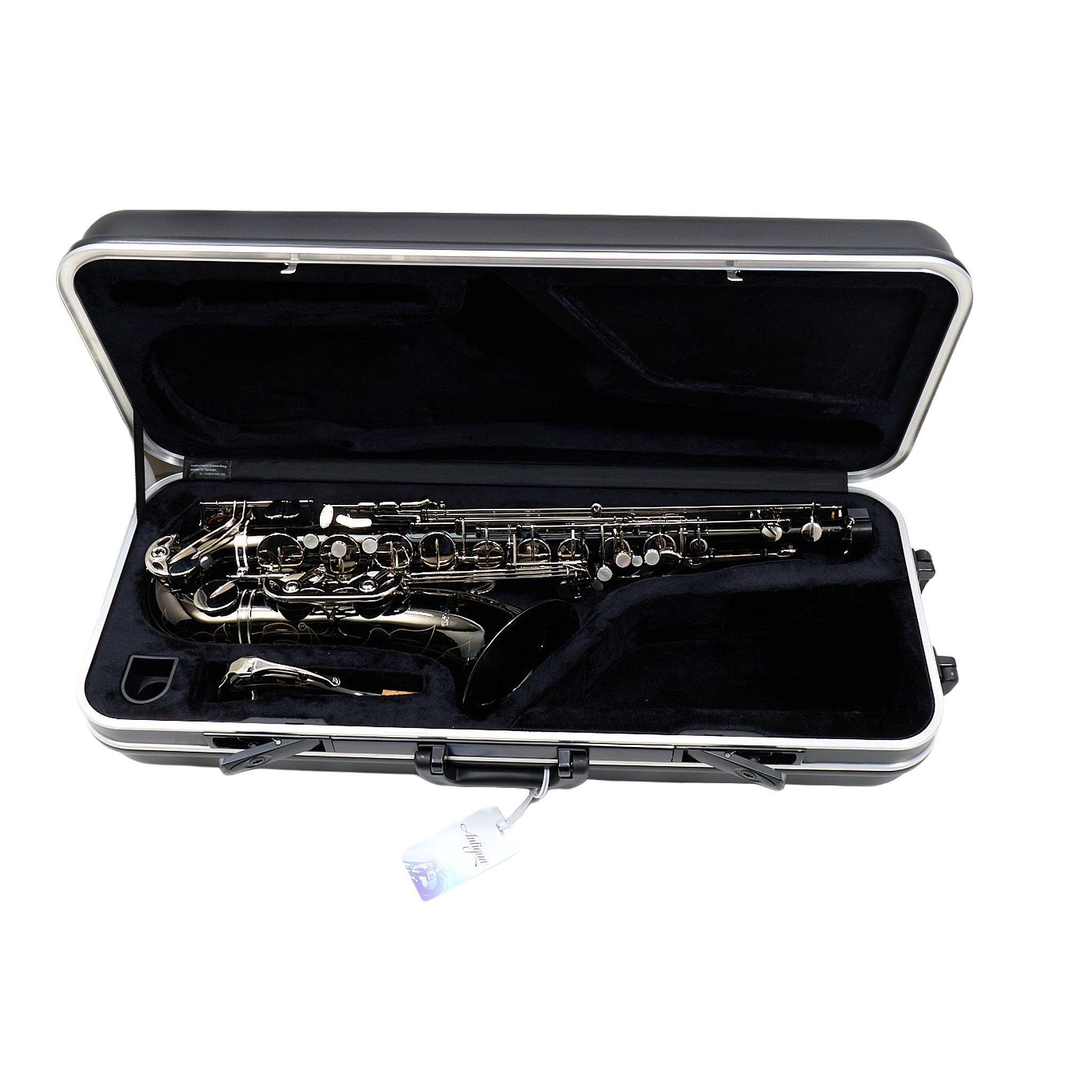 Antigua Winds TS4248BK 'Powerbell' Tenor Saxophone in Black Nickel