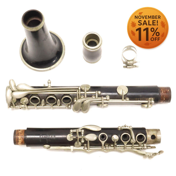 Antique Bb Soprano Clarinet, circa 1910 HISTORIC COLLECTION