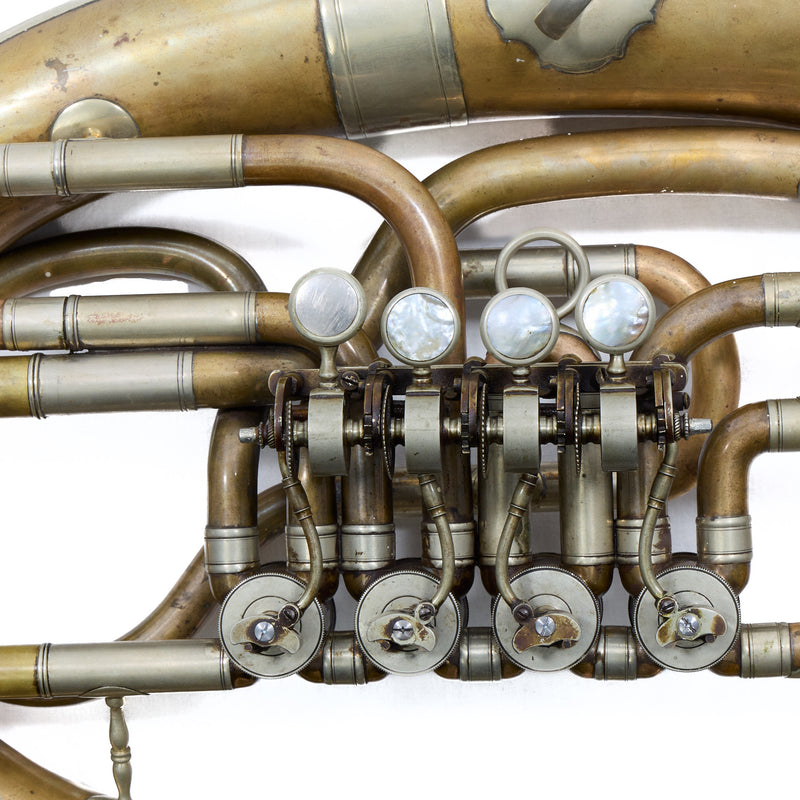 Apostal Kaiser Baritone / Oval Euphonium Horn  SN 255 NICE