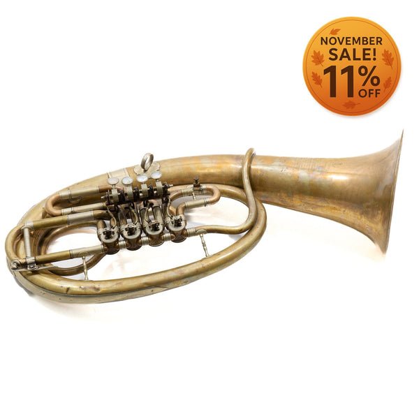 Apostal Kaiser Baritone / Oval Euphonium Horn  SN 255 NICE