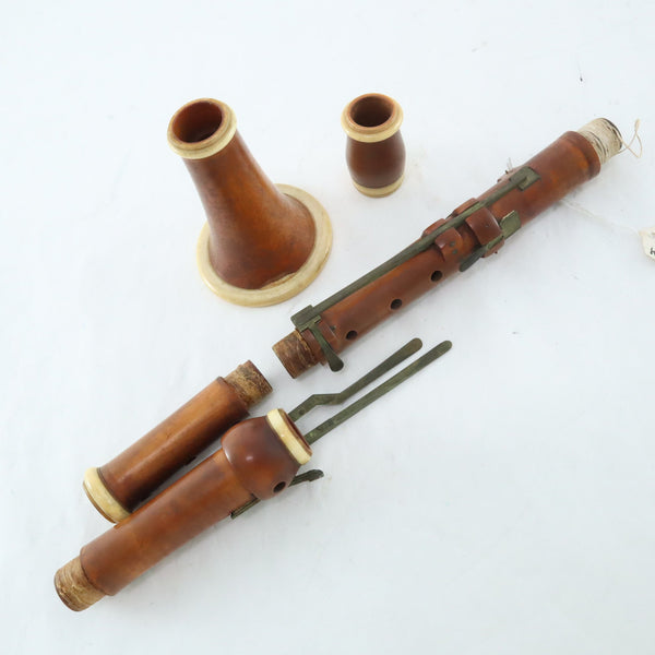 Asa Hopkins Litchfield Conn. 5 Key Clarinet in C Circa 1820 HISTORIC COLLECTION- for sale at BrassAndWinds.com