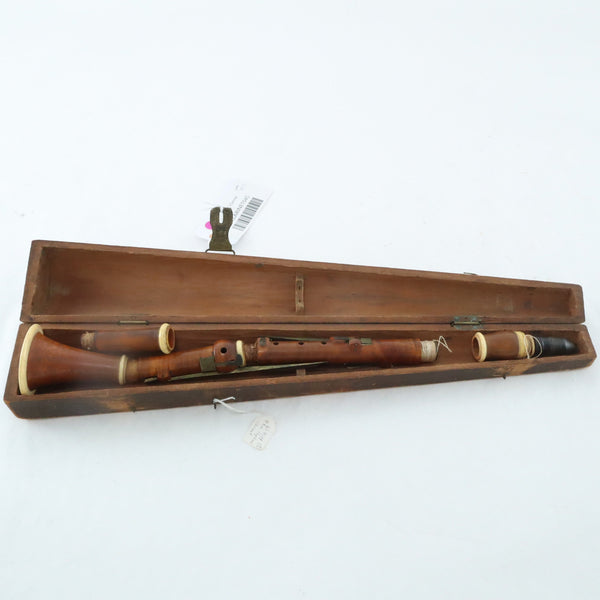 Asa Hopkins Litchfield Conn. 5 Key Clarinet in C Circa 1820 HISTORIC COLLECTION- for sale at BrassAndWinds.com