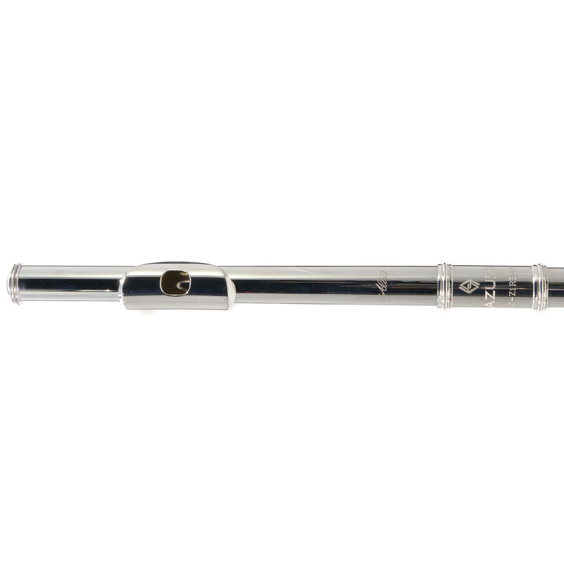 Azumi Model AZ1SRBEO Advanced Silver Plated Flute SN XD01879 OPEN BOX