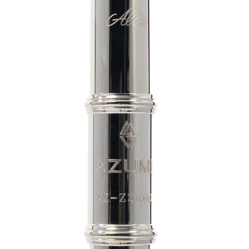 Azumi Model AZ2SRBO Advanced Silver Plated Flute SN ED05419 OPEN BOX