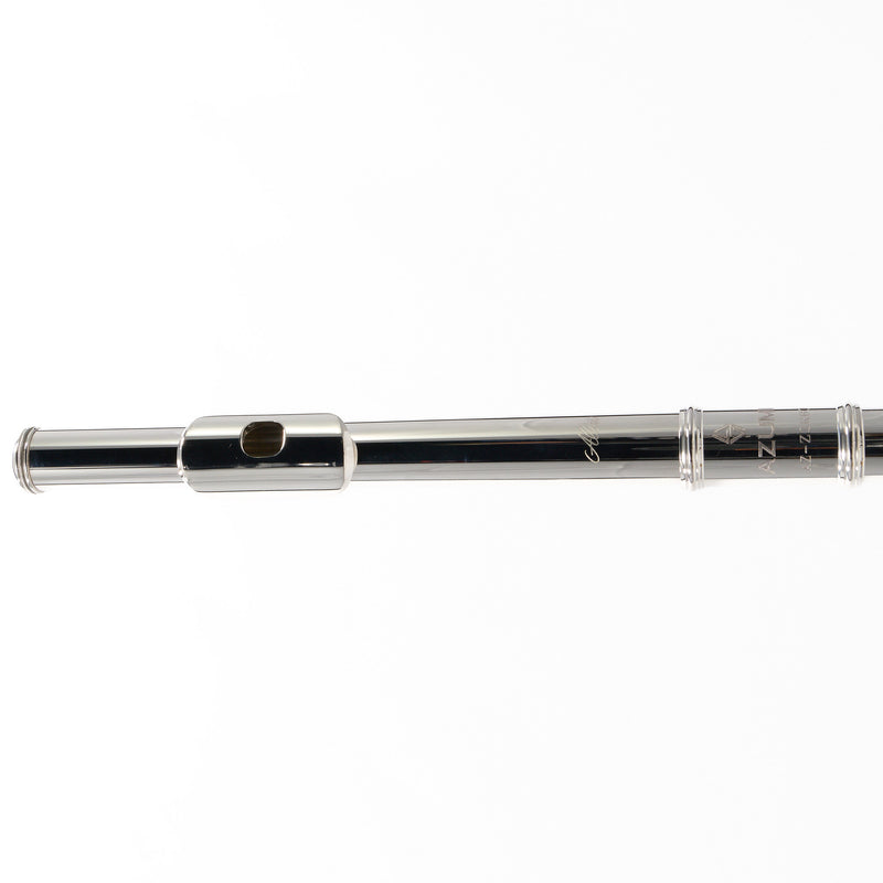Azumi Model AZ2SRBO Advanced Silver Plated Flute SN ED05419 OPEN BOX