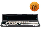 Azumi Model AZ2SRBO Advanced Silver Plated Flute SN ED05419 OPEN BOX