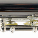 Azumi Model AZS3E Solid Silver Flute Plateau Keys C Foot SN CD00671 OPEN BOX