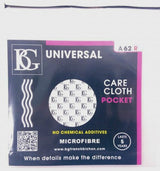 BG Model A62R Microfiber Universal Care Cloth - Round Pocket Version (12cm diameter)