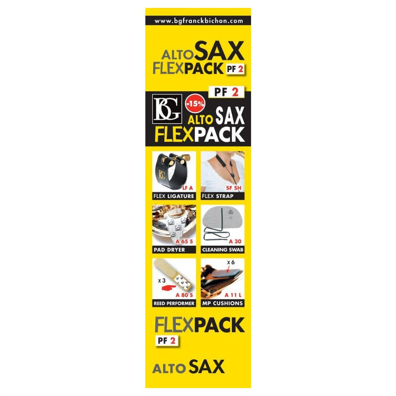 BG Model PF2 Flex Pack for Alto Saxophone