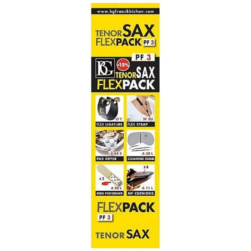 BG Model PF3 Flex Pack for Tenor Saxophone