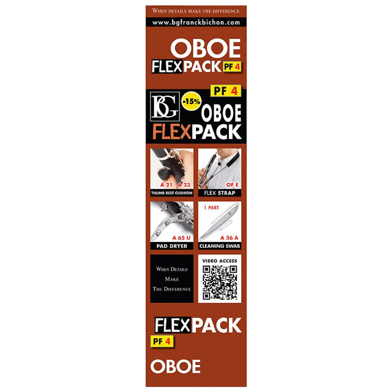 BG Model PF4 Flex Pack for Oboe