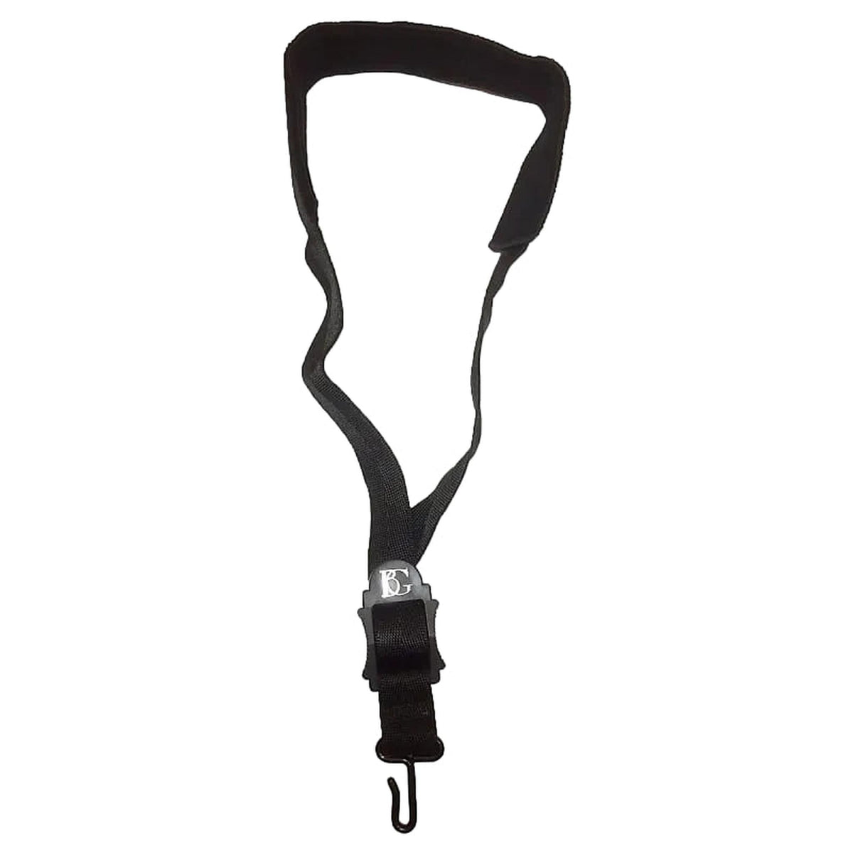 BG Model S10M Alto or Tenor Saxophone Comfort Strap with Metal Hook