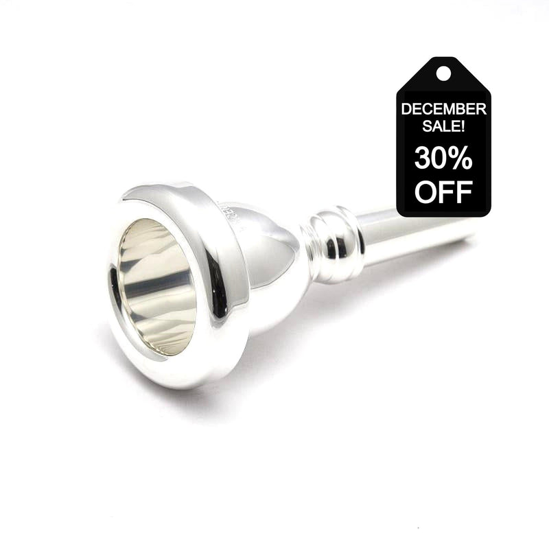 Bach 33522 22 Classic Tuba Mouthpiece in Silver Plate
