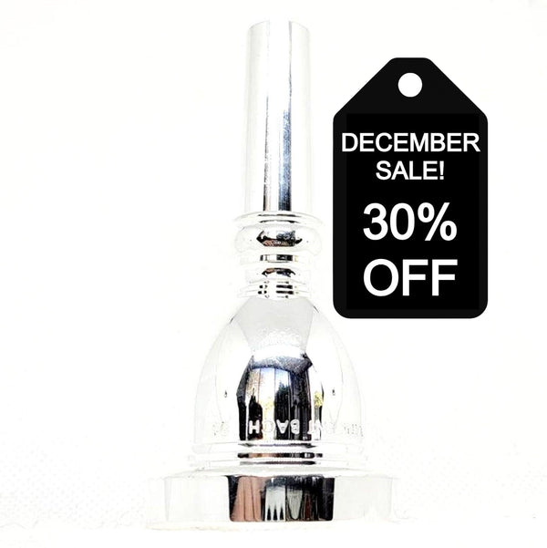 Bach 33525 25 Classic Tuba Mouthpiece in Silver Plate