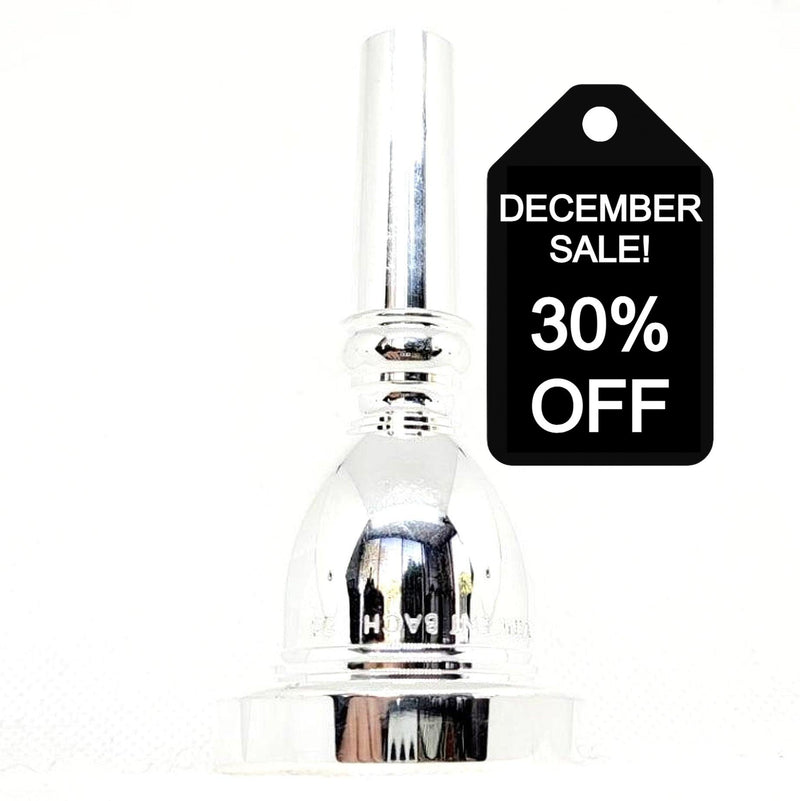 Bach 33525 25 Classic Tuba Mouthpiece in Silver Plate