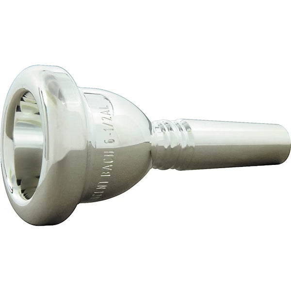 Bach 3416HAL Classic 6.5AL Trombone Mouthpiece in Silver Plate BRAND NEW- for sale at BrassAndWinds.com
