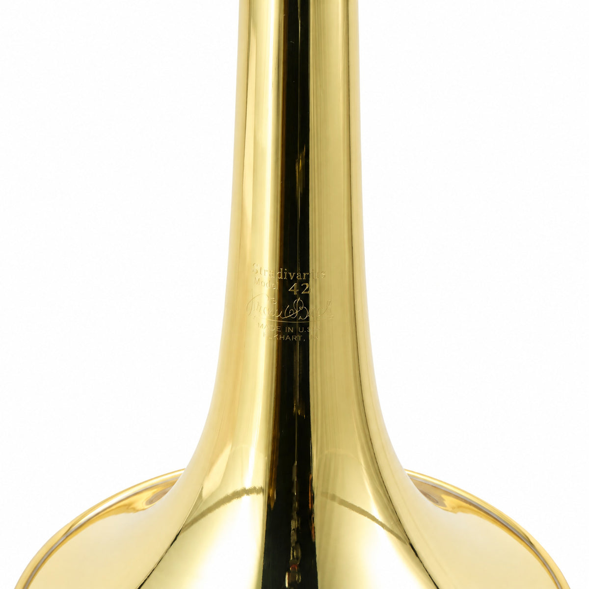 Bach 42A Stradivarius Professional Bb/F Tenor Trombone in Lacquer