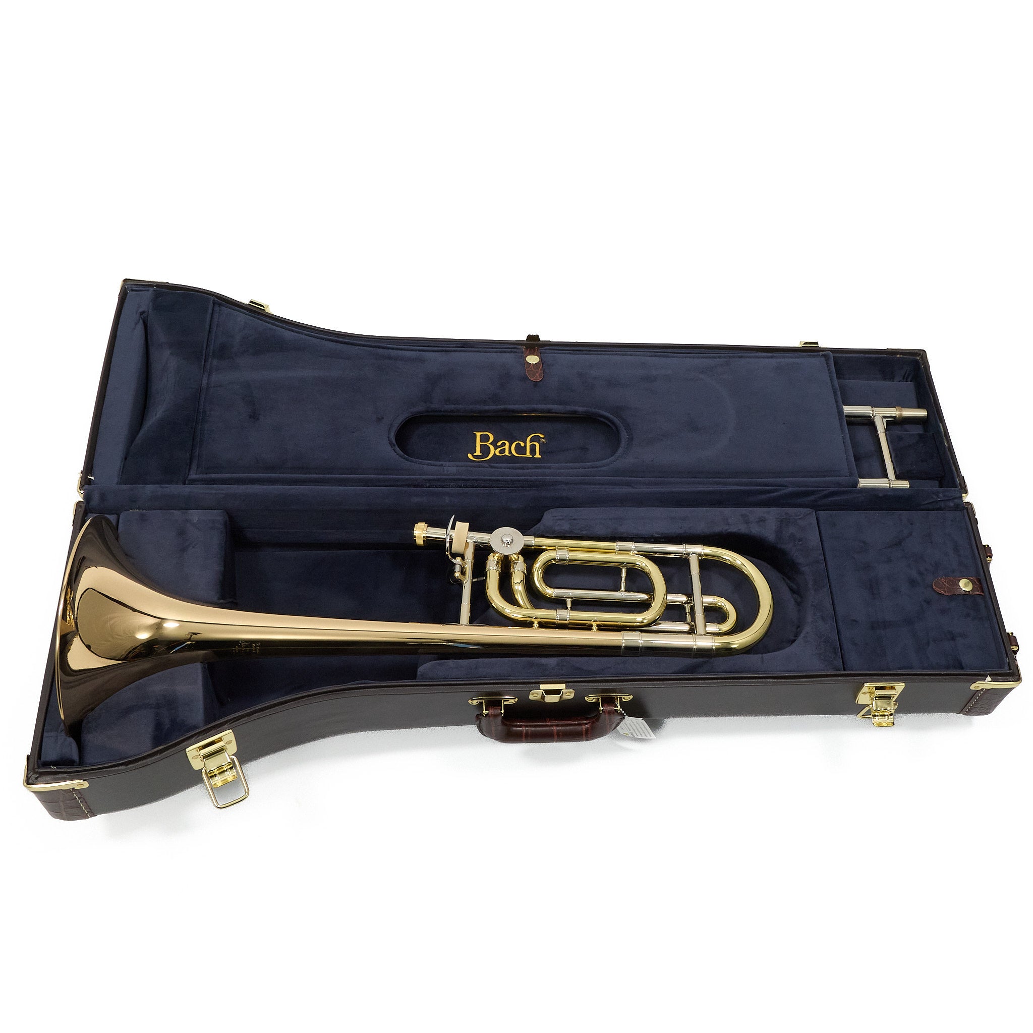 Bach 42B Professional Trombone with Gold Brass Bell