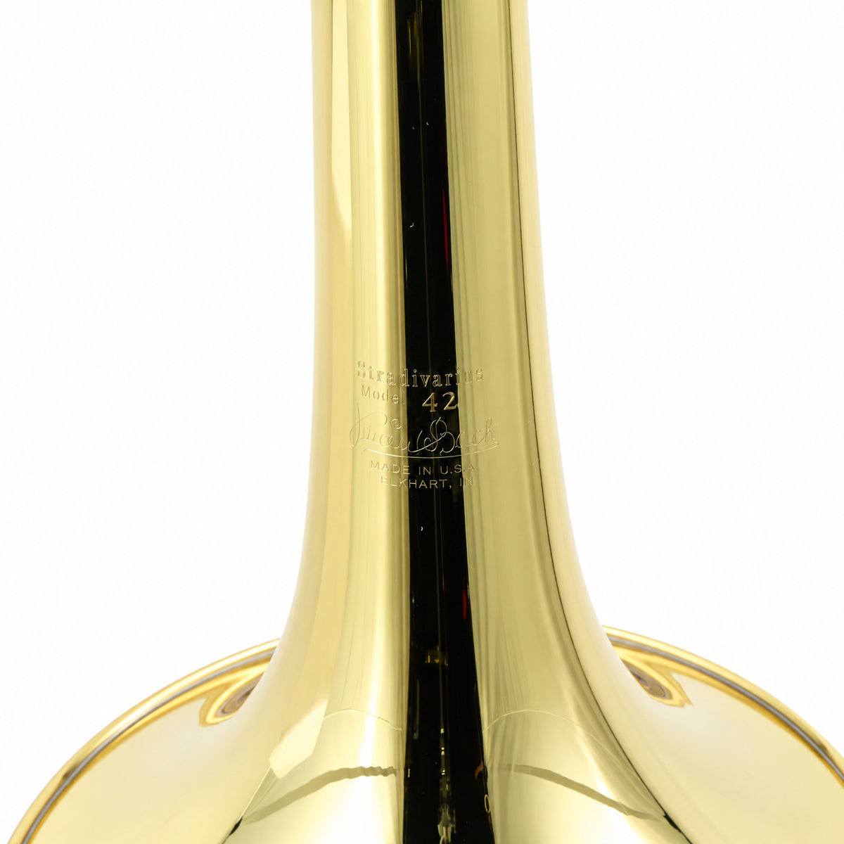 Bach 42BO Stradivarius Professional Bb/F Tenor Trombone in Lacquer