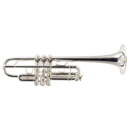 Bach C190SL229X Stradivarius Professional C Trumpet in Silver Plate