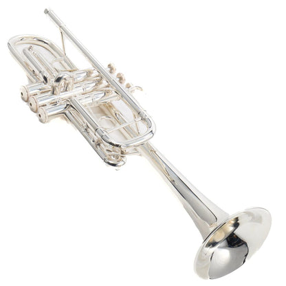 Bach C190SL229X Stradivarius Professional C Trumpet in Silver Plate