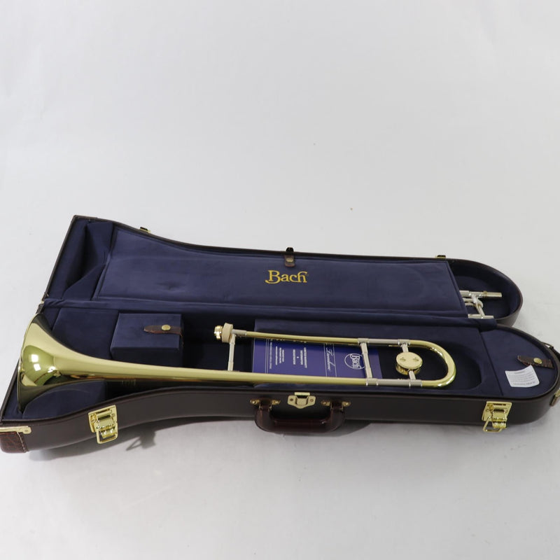 Bach Model 16 Stradivarius Professional Tenor Trombone SN 218136 OPEN BOX- for sale at BrassAndWinds.com