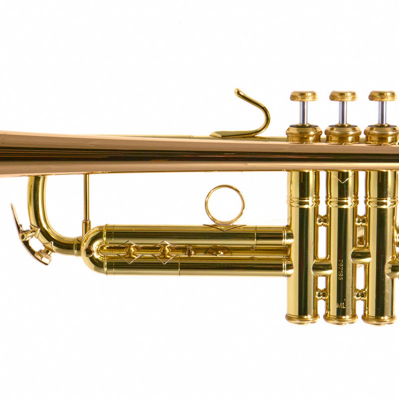 Bach Model 17043GYR 'Apollo' Professional Bb Trumpet SN 797195 OPEN BOX- for sale at BrassAndWinds.com