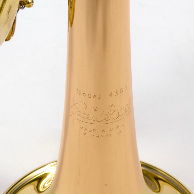 Bach Model 17043GYR 'Apollo' Professional Bb Trumpet SN 797195 OPEN BOX- for sale at BrassAndWinds.com