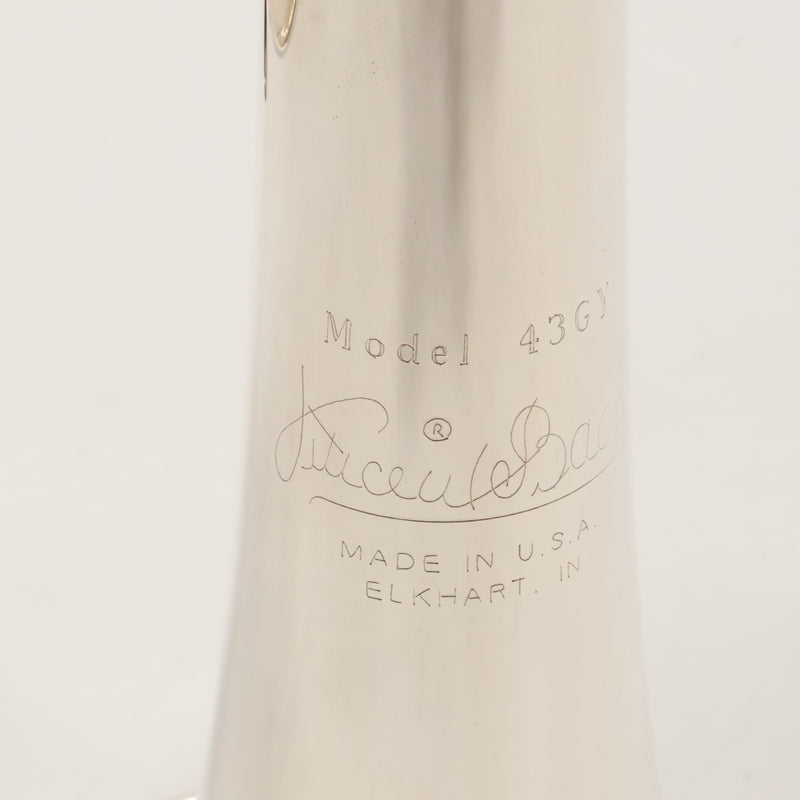 Bach Model 170S43GY 'Apollo' Professional Bb Trumpet SN 796334 EXCELLENT- for sale at BrassAndWinds.com
