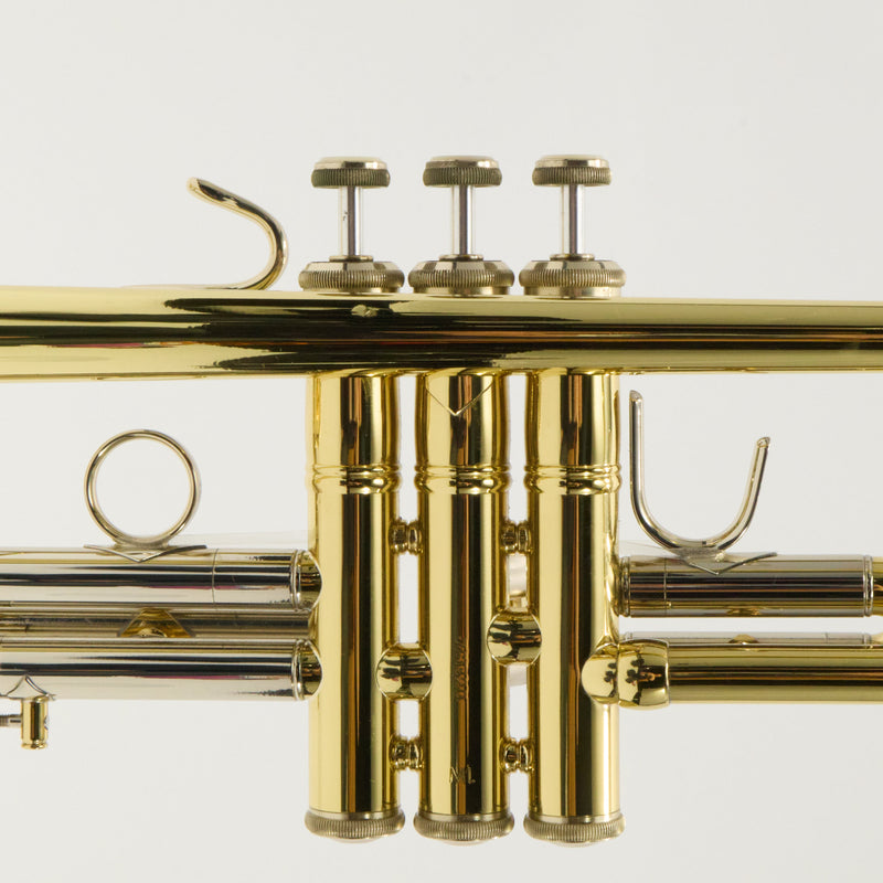 Bach Model 18037 Stradivarius Professional Bb Trumpet SN 761320 EXCELLENT- for sale at BrassAndWinds.com