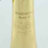 Bach Model 18043R Stradivarius Professional Bb Trumpet SN 797995 OPEN BOX- for sale at BrassAndWinds.com