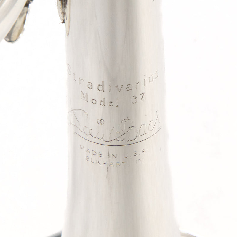 Bach Model 180S37 Stradivarius Professional Bb Trumpet SN 787342 SUPERB- for sale at BrassAndWinds.com