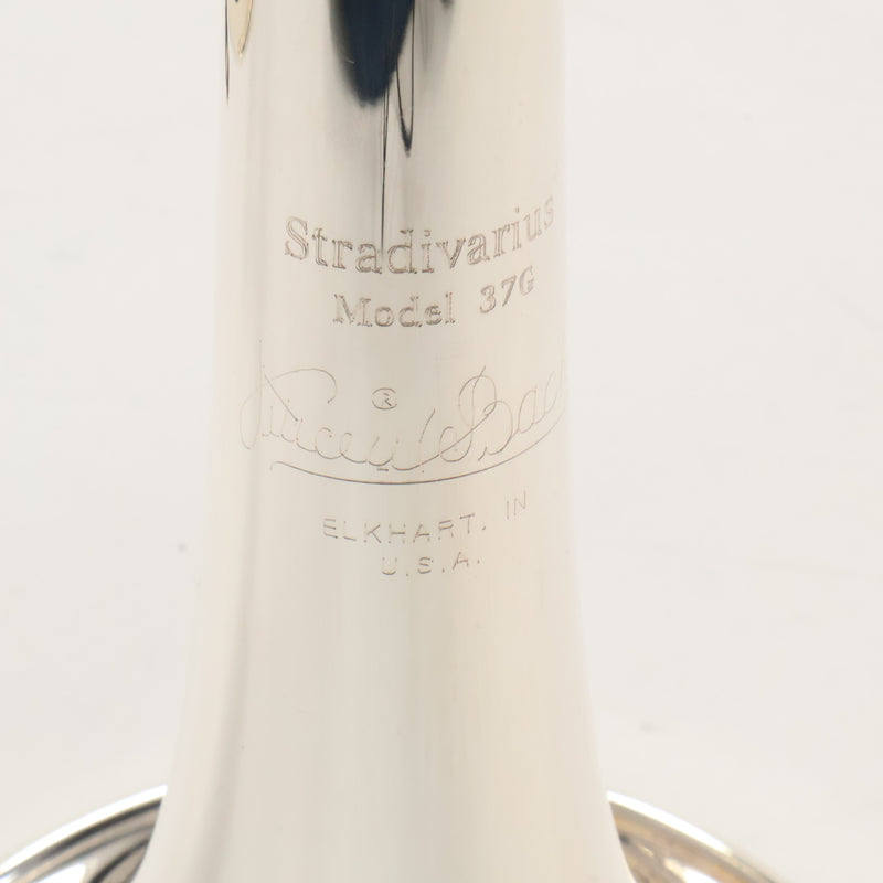 Bach Model 180S37G Stradivarius Professional Bb Trumpet SN 793050 SUPERB- for sale at BrassAndWinds.com