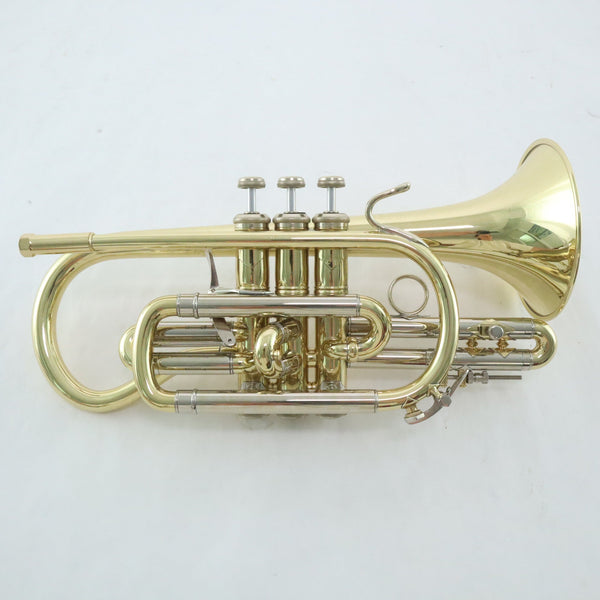 Bach Model 184ML Stradivarius Shepherd's Crook Cornet SN 766340 SUPERB- for sale at BrassAndWinds.com